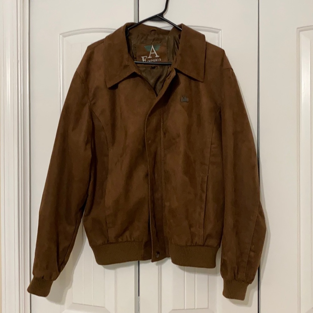 A Emporio Collezione Suede Jacket